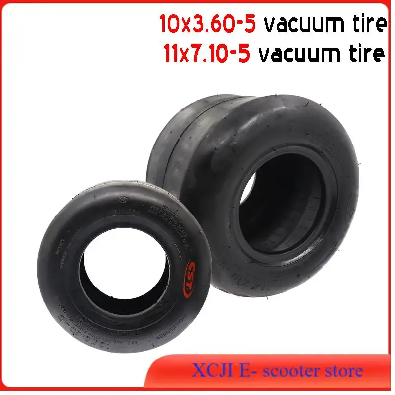 

11x7.10-5Бесмерные шины 10x3.50-6Бесмерные шины для CST Karts ATV Drift Cars Заднее колесо Гоночные гладкие модификации шин