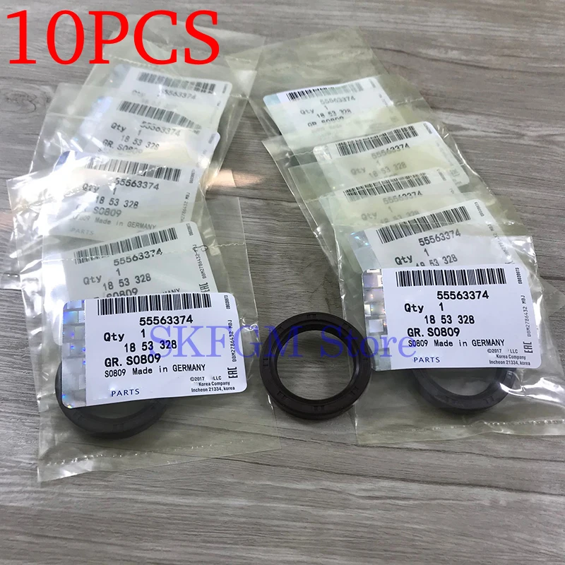 

10PCS Engine Camshaft Oil Seal Original For Chevrolet Cruze Epica Buick Excelle XT Cadillac CTS Daewoo Opel 55563374