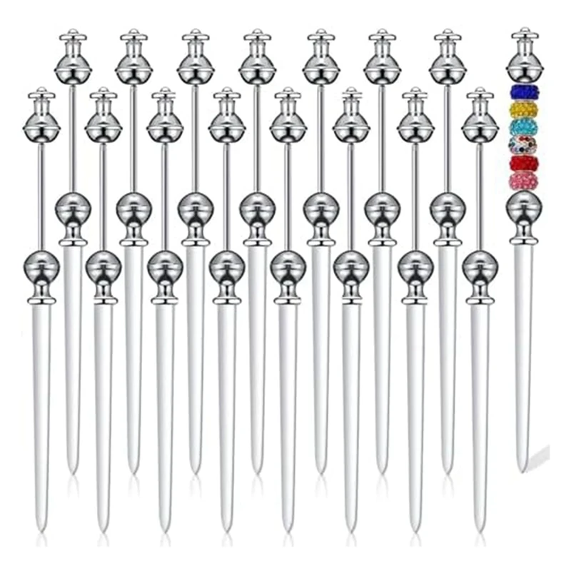 16Pcs Beaded Letter Opener Metal Letter Opener Set Envelope Slicing Beaded Letter Opener Kit For Gifts Office Home Diysupplies