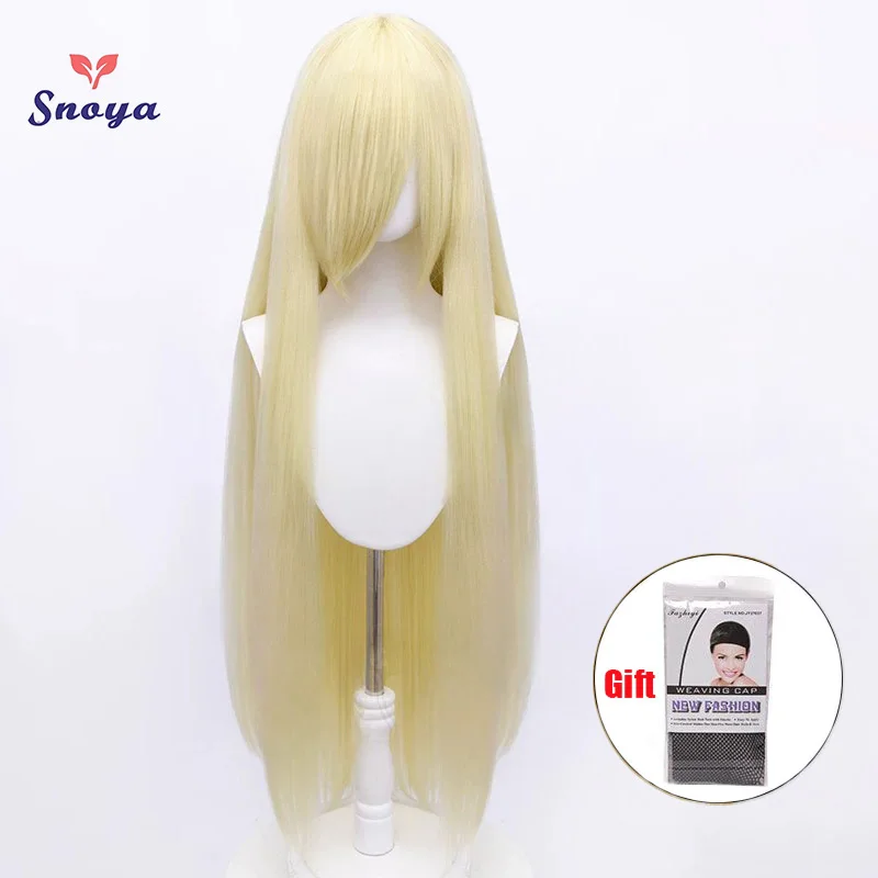 Snoya 100cm Synthetische Flauschige Corn Perm Cosplay Perücke Rosa Rot Blau Lila Anime Party Lange Perücke für Frauen
