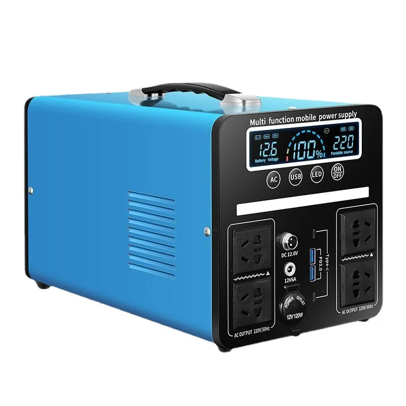 

220V mobile power supply outdoor large-capacity, portable home stall backup emergency power storage
