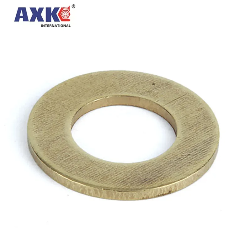 10/50pcs M2 M2.5 M3 M4 M5 M6 M8 M10 M12 GB97 DIN125 Solid Brass Copper Flat Washer Plain Gasket Pad High Quality