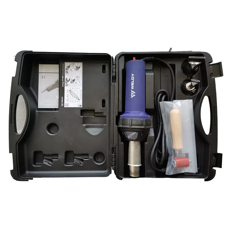 

Термопистолет WELDY 1600W для сварки пластика, работающий на основе швейцарских технологий и инженерных решений, для сварки мембран из ПВХ и ТПО.