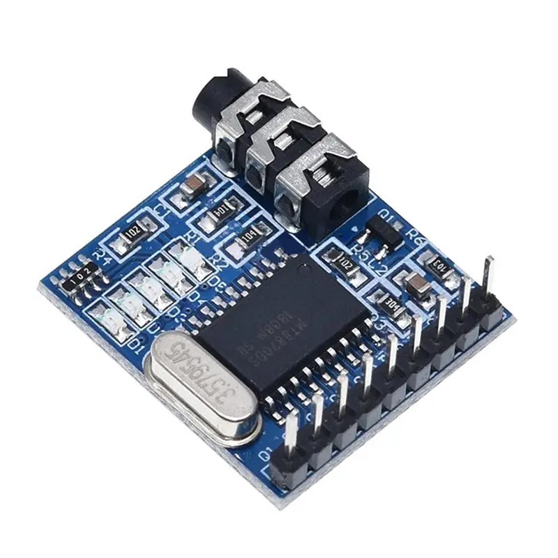 A25P MT8870 DTMF Voice Decoding Module Phone Module Speech Decoding Voice Board Module LED Indicators With Pins For Phones