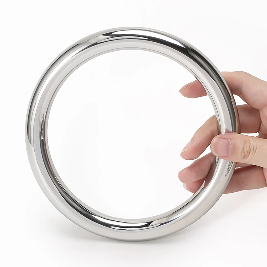 304 Stainless Steel Seamless Circular Ring/O-Shaped Ring/Solid Seamless Steel Ring/Hammock Yoga Connection Steel Ring/M3-M16