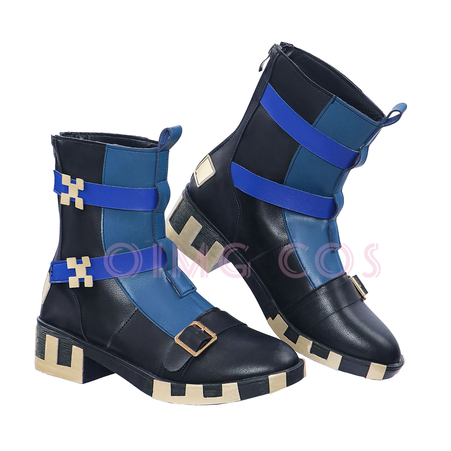 Kinich Cosplay sapatos para homem, Anime, estilo chinês, Halloween, Genshin Impact Game