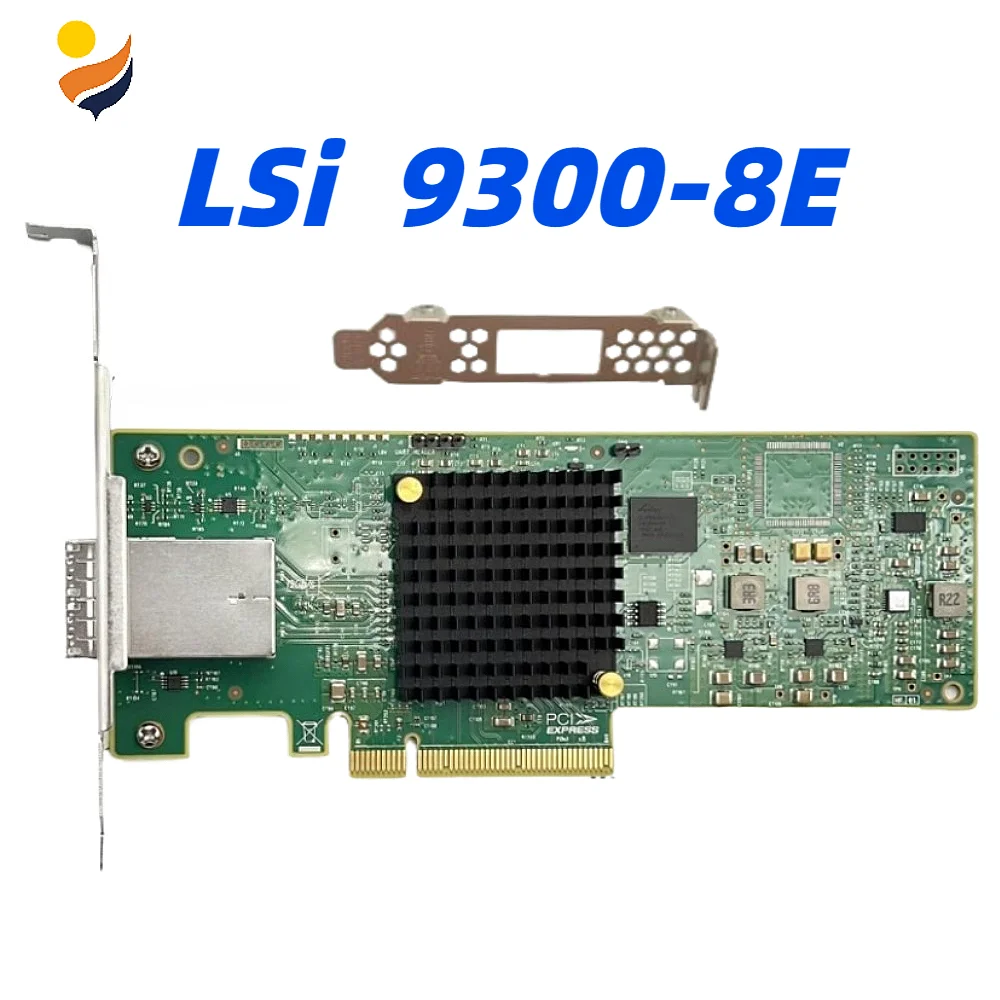 LSI 9300-8E P16 IT Mode HBA 8-Port 12Gbps SAS/SATA PCIe 3.0 X8 External Controller for JBOD Storage