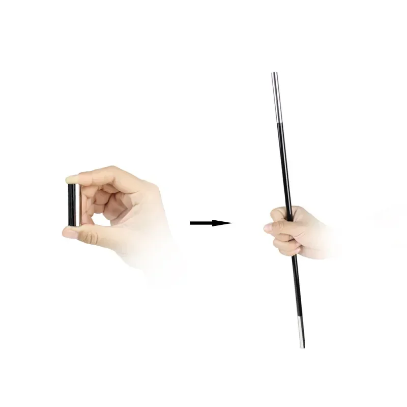 50個入り ミニブラックワンド 50cm 魔法のトリック 空の手出現 杖 マギア ステージ ストリートパーティー アクセサリー 小道具 ギミック パフォーマー向け