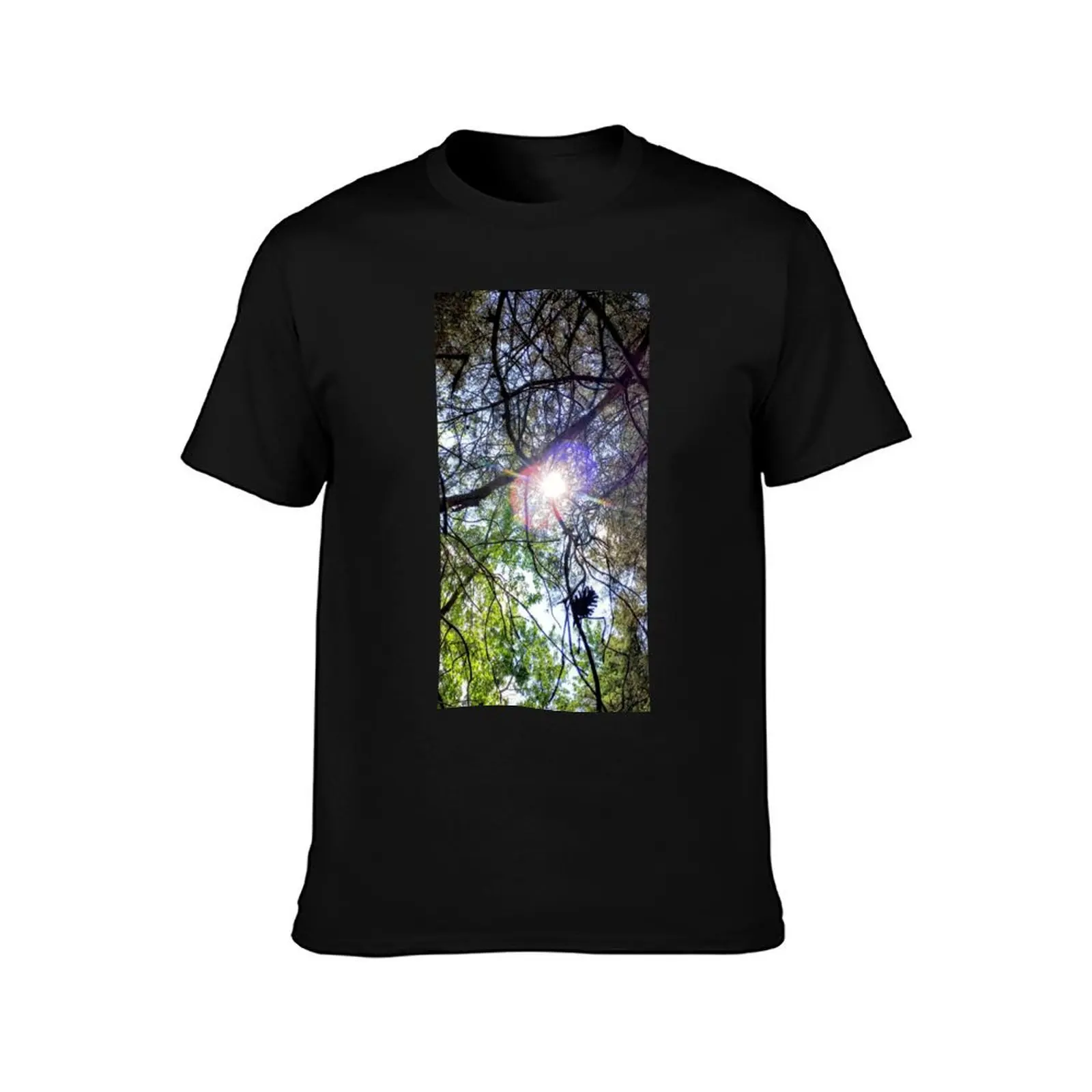 Prism T-Shirt Summer Casual Cotton Tee Oversized Streetwear Tops Vintage Graphic Print Loose Fit Short Sleeve 100% Cotton