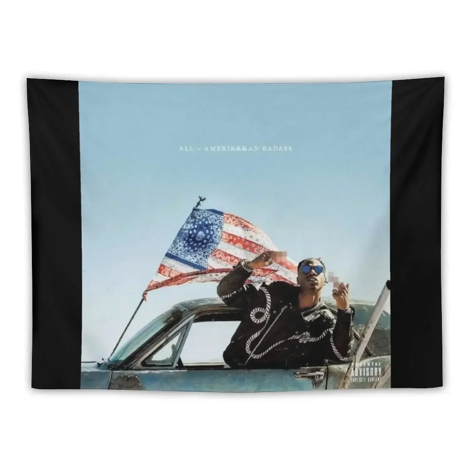 

ALL AMERIKKKAN BADA$$ Tapestry Home Decor Aesthetic Bedroom Decor Tapestry