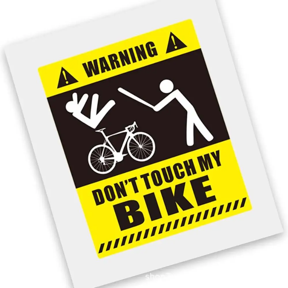 Waterproof Decorative Car Accessories Don't Move My Bike Bike Mountain Road Bike Bike Sticker