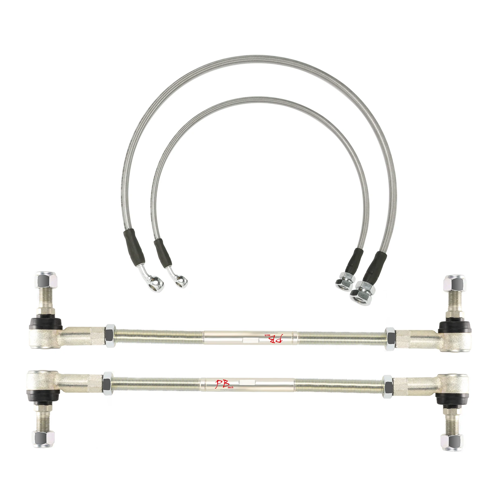 Rear Sway Bar Kit (Steel Arms & Frame Brackets) for 2007-2018   Wrangler JK 2door & 4door Suspension Stabilizer Links Kits