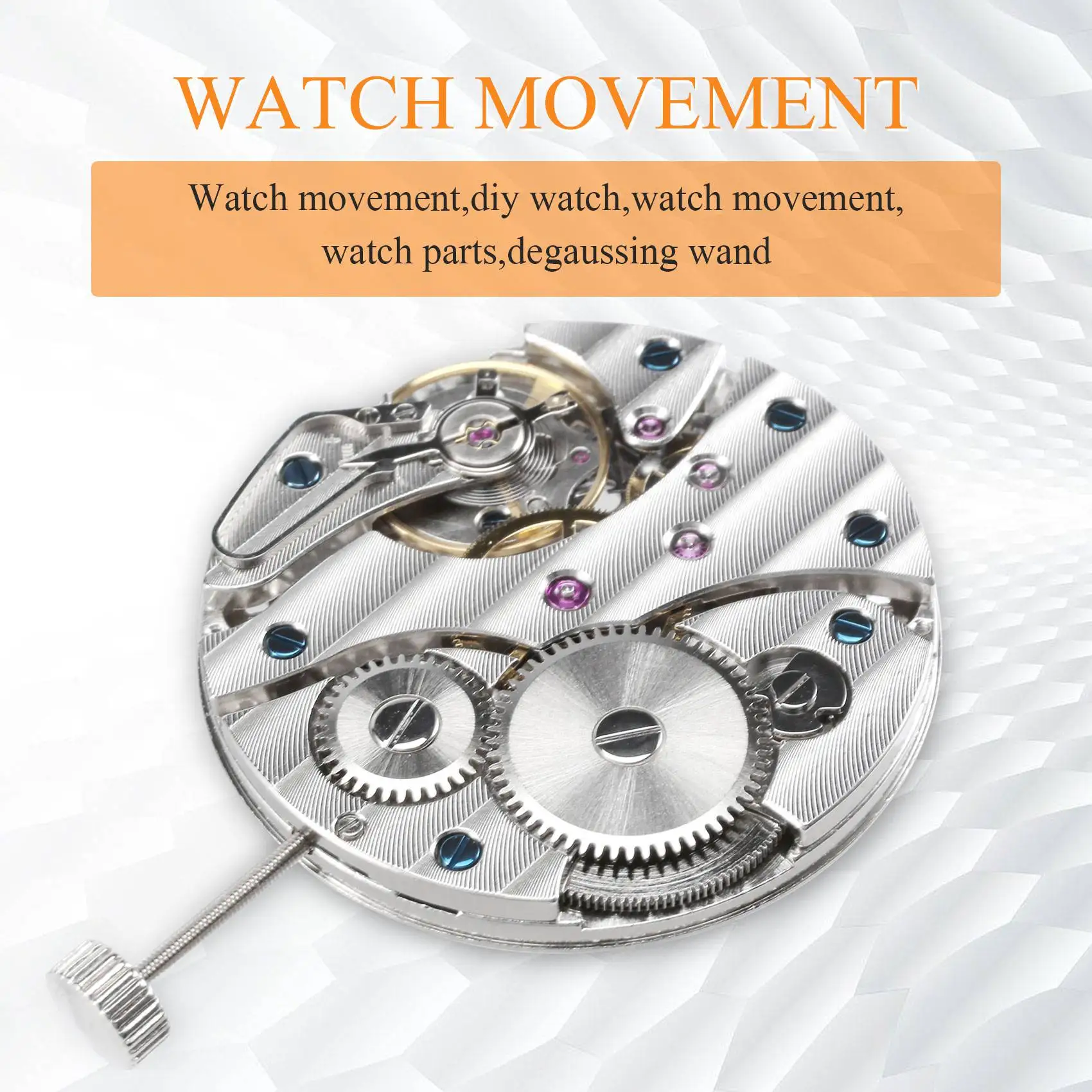 Mechanical Hand Winding 6497 St36 Watch Movement P29 44mm Stainless Steel Watch Case Fit 6497 Movement Watch