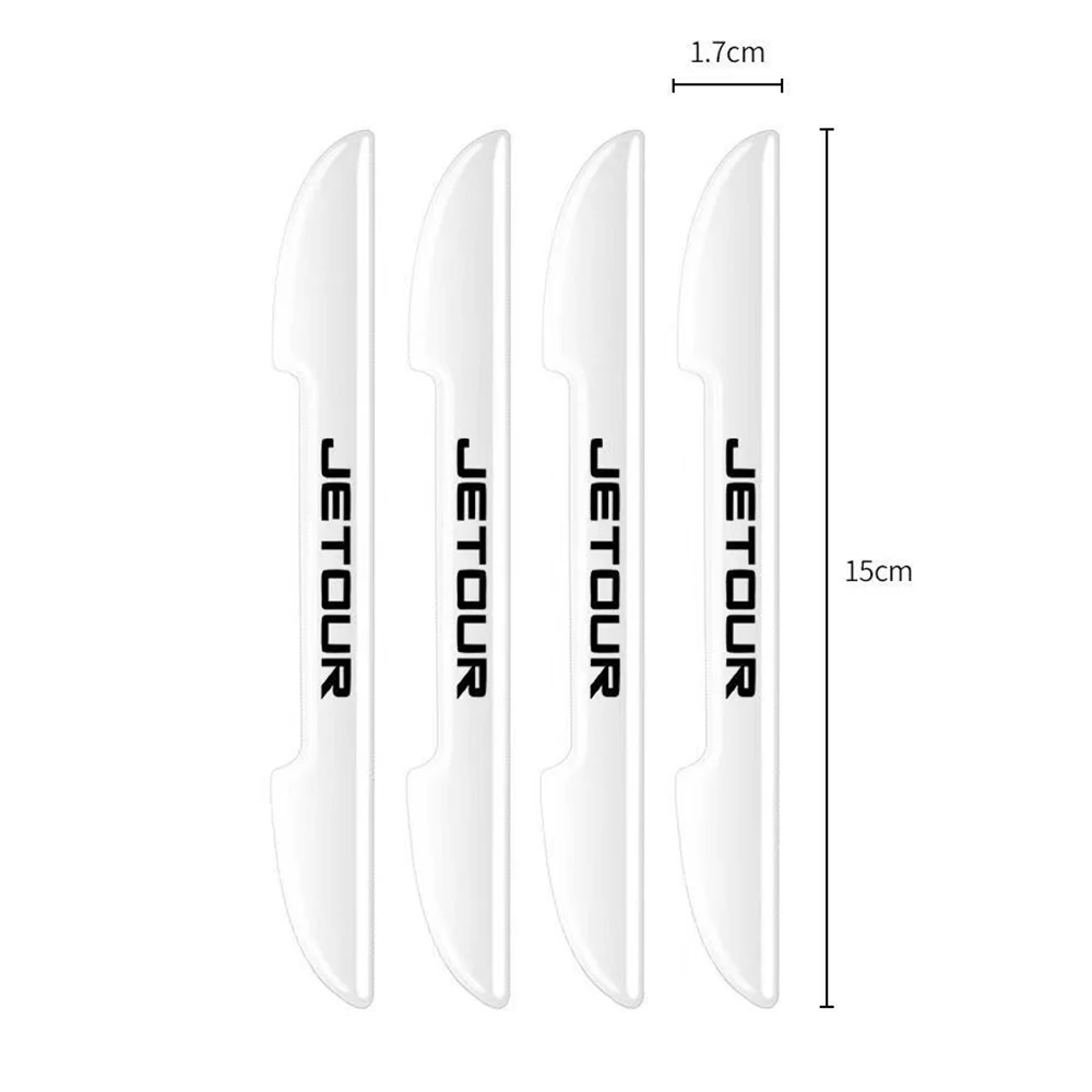 4PCS Car Door Anti-collision Strip Auto Accessories  For Chery Jetour X70 X70SM X90 X95 DASHING i-DM T2 T3