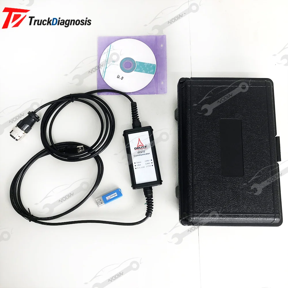 2025 software For Deutz 4.0 + USB Dongle EMR 6 Diagnose Kit engine