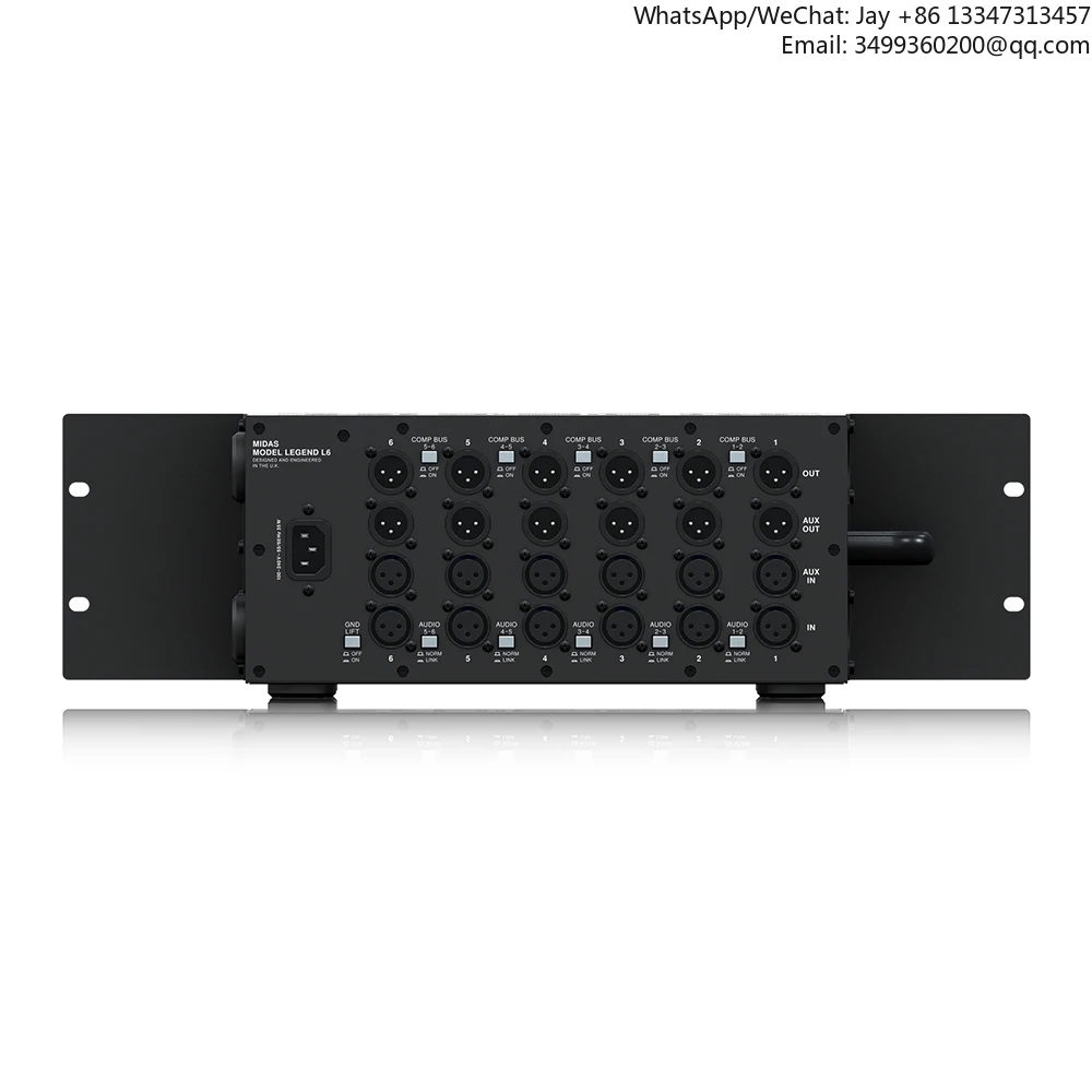 

Legend L6 6-Slot Rack Frame Ultra-Quiet 500 Series Modular Solution For PA Systems Music Equipment