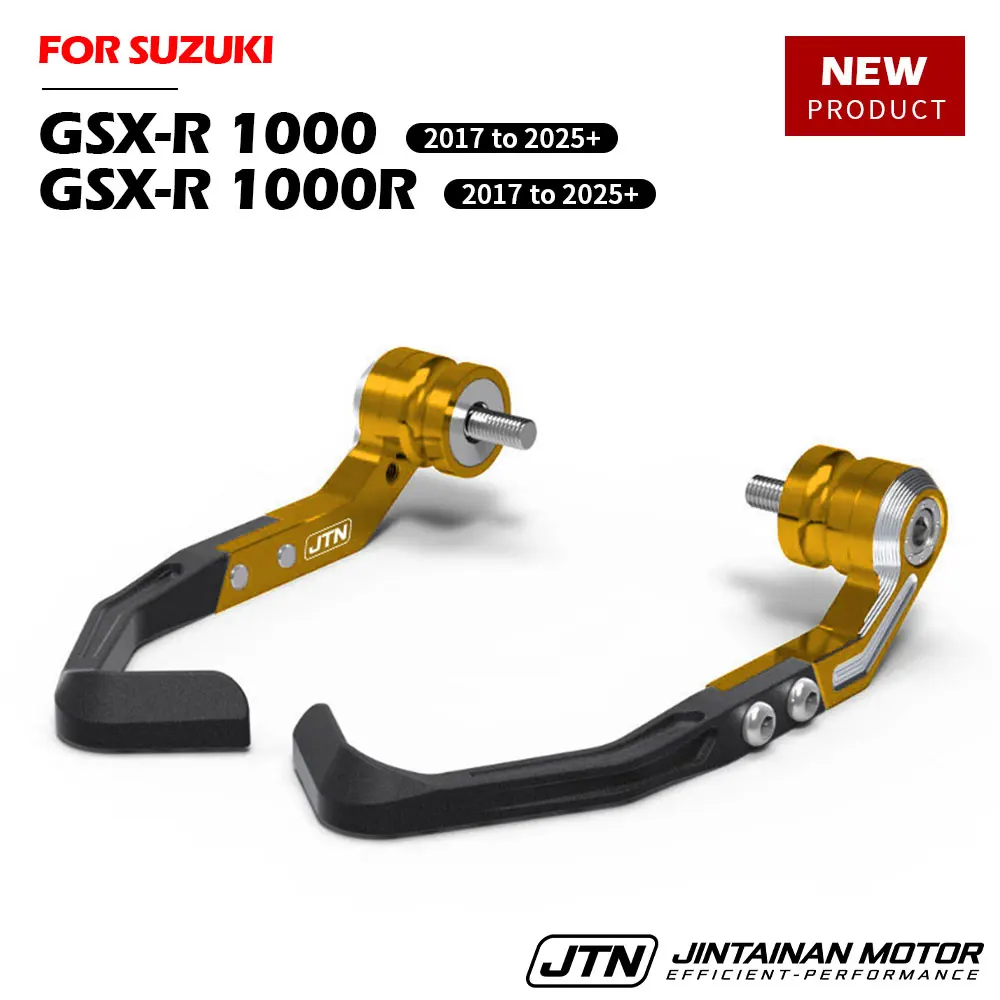 Motorcycle Brake Lever Guard GSXR1000 GSXR1000R 2017 to 2025 + CNC Hand Guard Accessories For SUZUKI Brake Handle Protects Parts