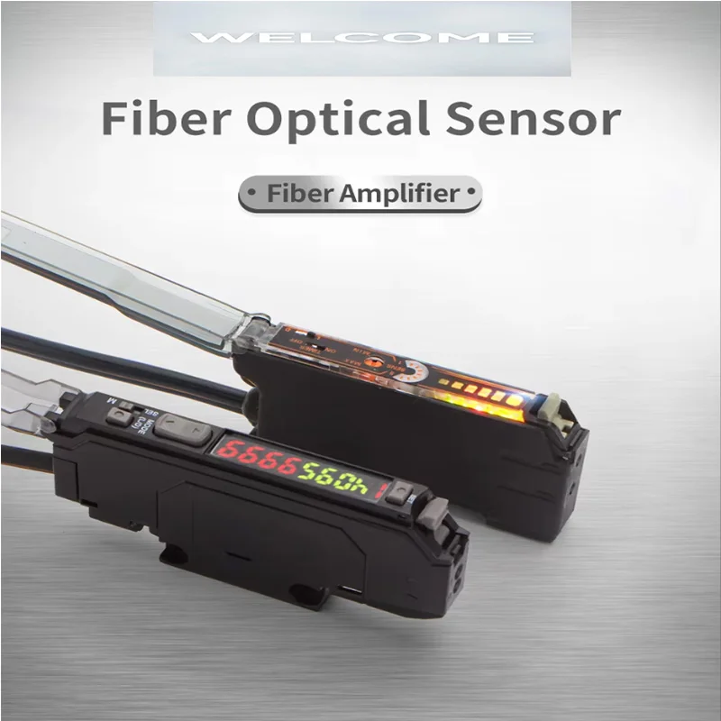 1pcs E3X-NA11 EX-DN10 E3X-NA41 EX-DP10 High precision fiber optic sensor 10-30VDC 3-wire NPN PNP digital photoelectric switch