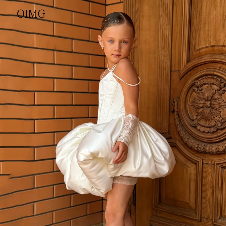 oimg-ivory-spaghetti-halter-ballet-ball-flower-girl-dresses-corset-wedding-party-dress-knee-length-birthday-dress-customized