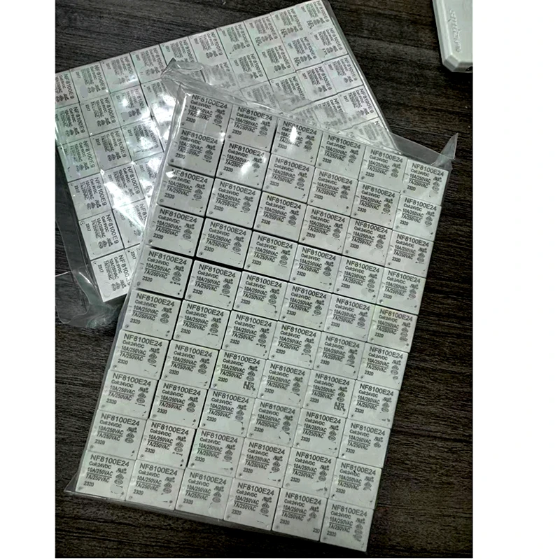 NF8100E9 NF8100E12 NF8100E24 Electromagnetic Power Relay 4Pins