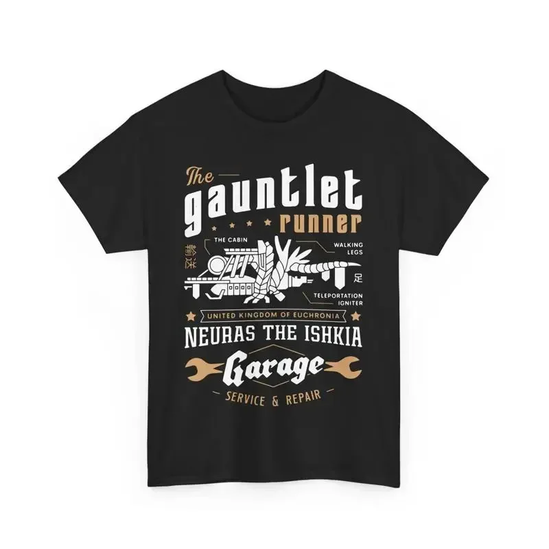 Gauntlet Runner Garage T Shirt Metaphor Refantazio Game Hulkenberg