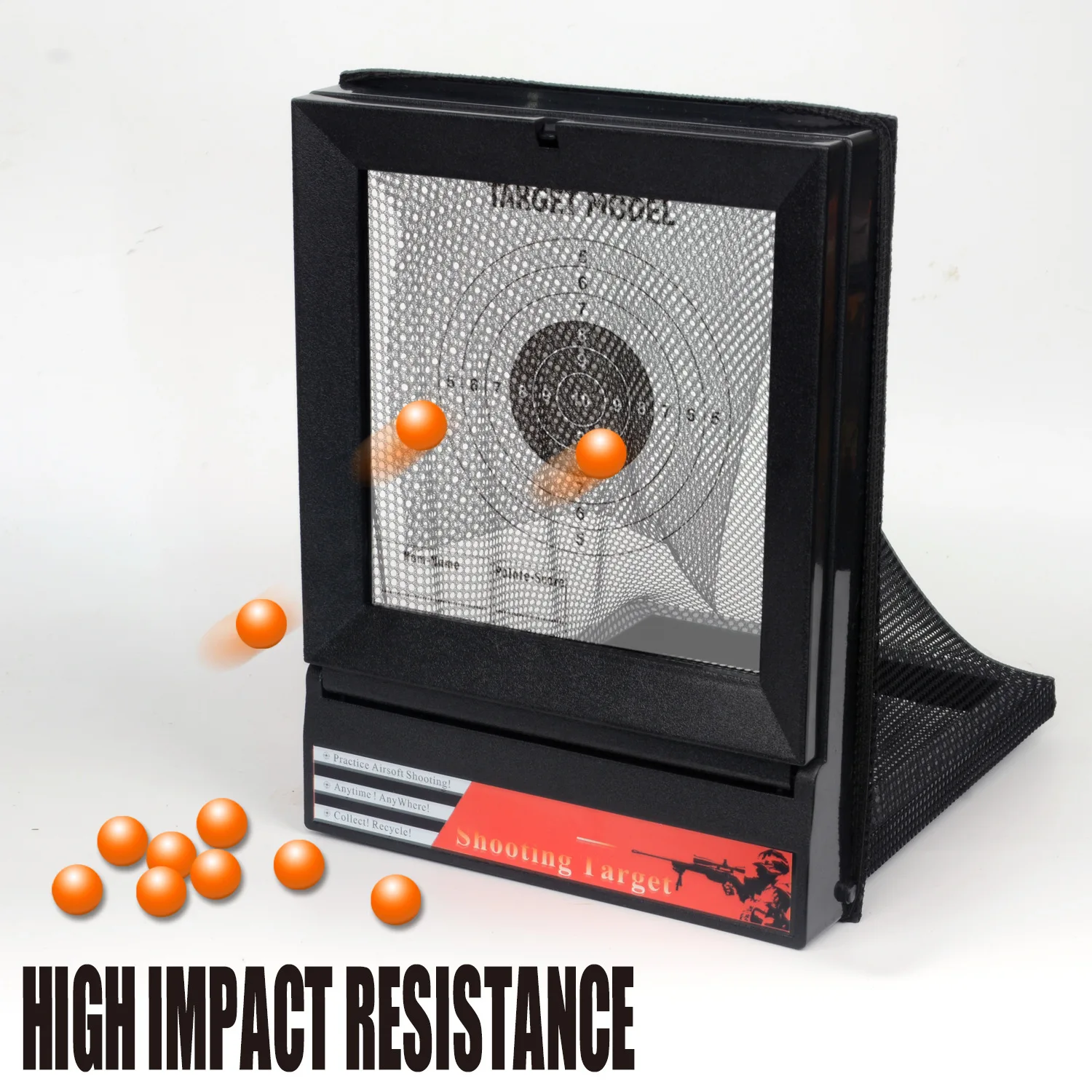 Blanco plegable de paintball – Objetivo de tiro resistente - imagen 4