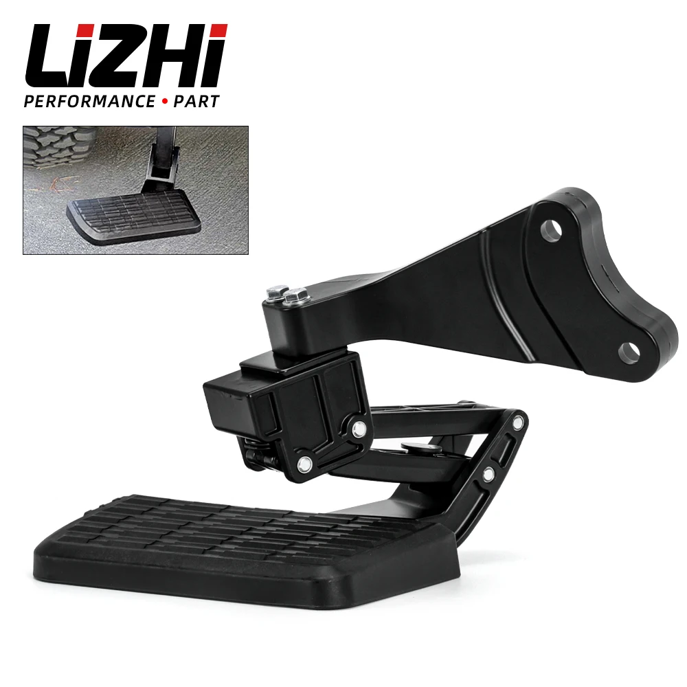 

75302-01A Rear Bed Step For Ford F-150 06-14 Retractable Bumper Tailgate Step Folding Step