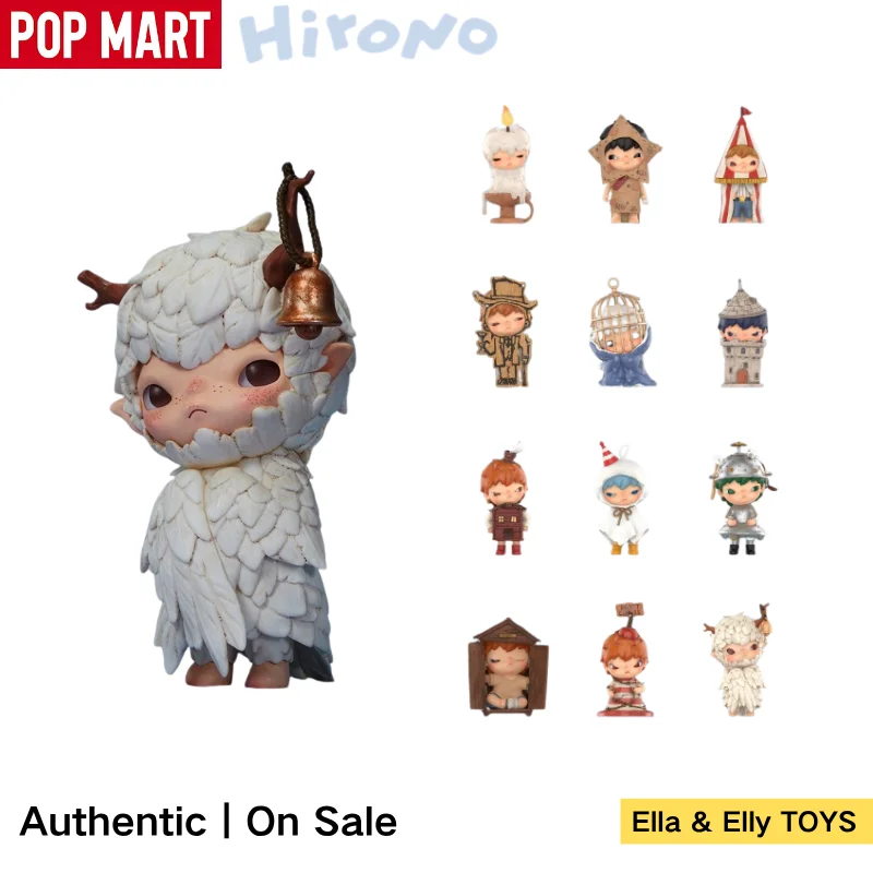 

POP MART Hirono Shelter Series Blind Box Mystery Box Candleholder Warrior Circus Poet Birdcage Fort Cabin SunnyDoll Alien