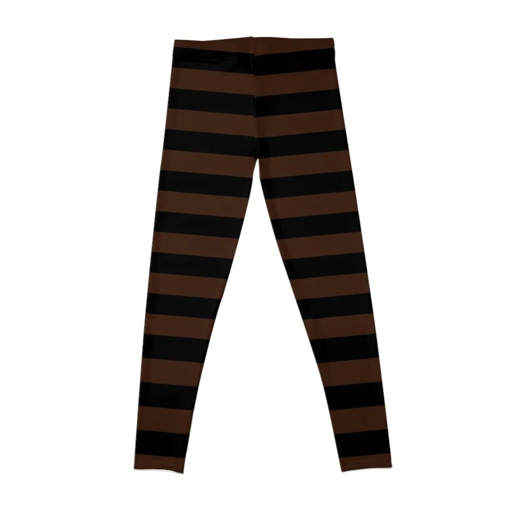 Steampunk Stripes Leggings Women's pants Women's gym active wear Women's fitness Womens Leggings