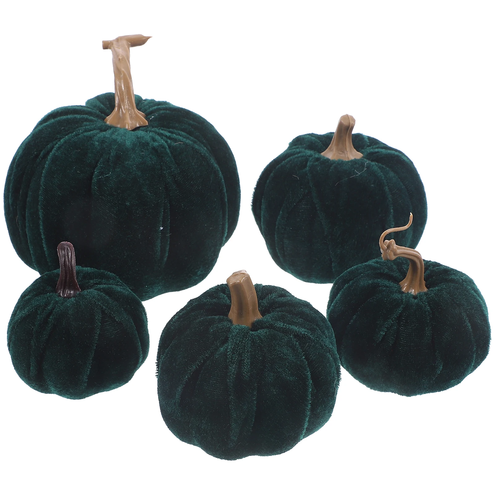 

5 Pcs Fake Pumpkin Decoration Harvest Party Simulation Small Halloween Home Photo Prop Non fading Foam Indoor Outdoor