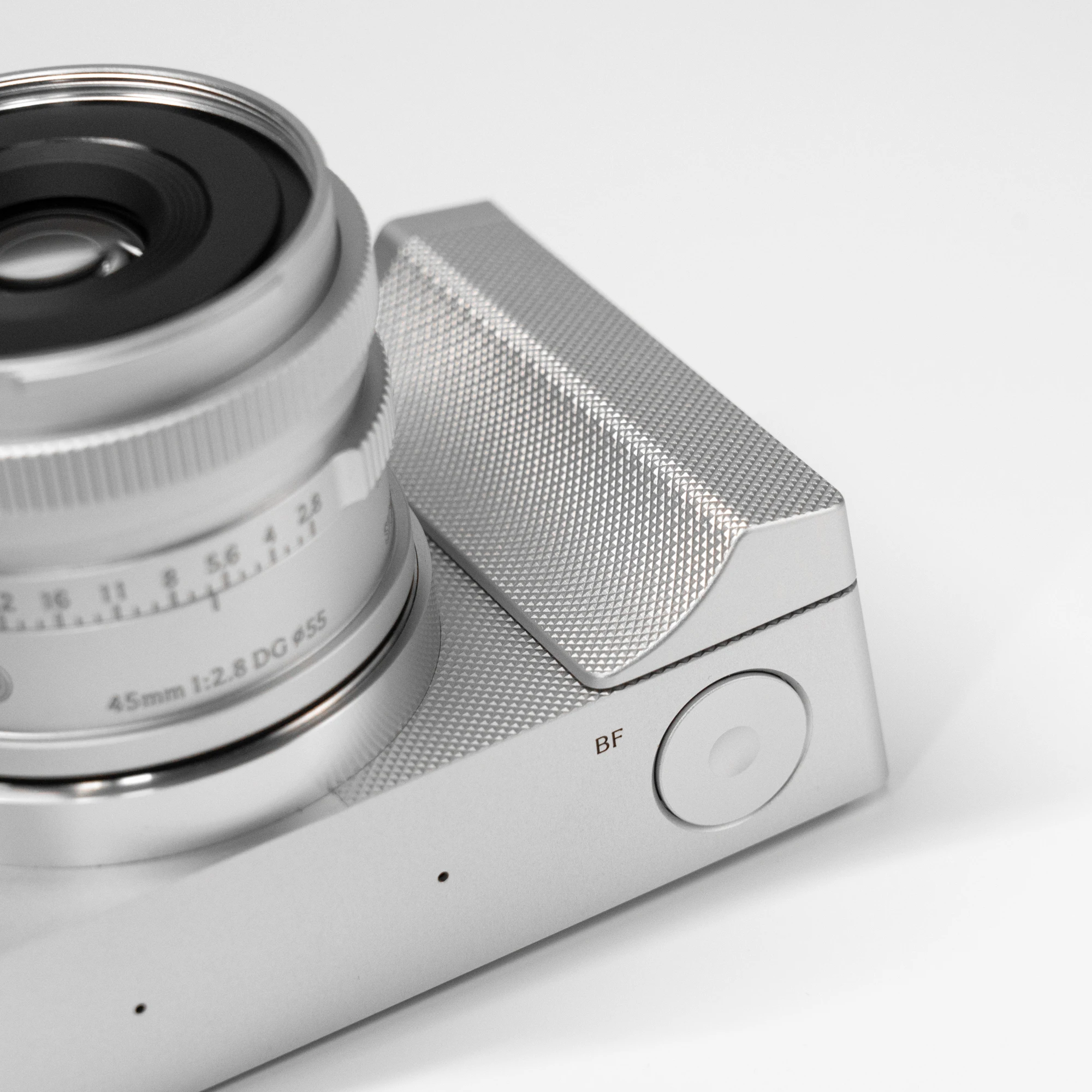 YUWOOD BF Kamerakäfig L-förmige Montageplatte mit Griff für Sigma BF Schwarz/Silber, Daumengriff mit Multifunktionsgurtloch – Detail 16