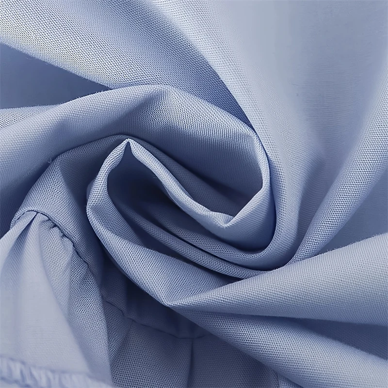 1-6 Jahre alt Modische Kinder Hemdkleid Baby Mädchen Einfache Kleidung Einfarbig Kind Weiche Kleider Neugeborene Kleinkinder Kostüm – Detail 9