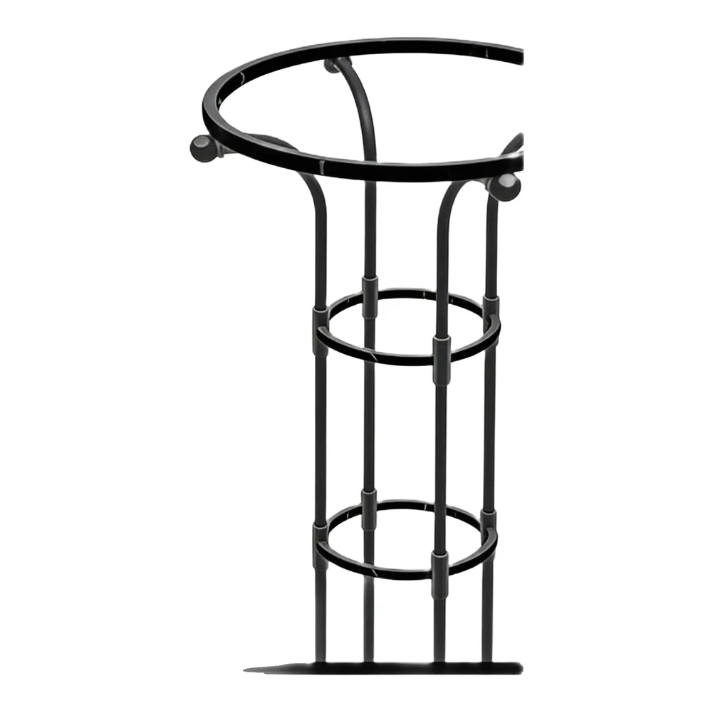 Metal Obelisk Garden Trellis Decorative Patio Accent Obelisk Shape Sturdy Metal Construction For Climbing Vines