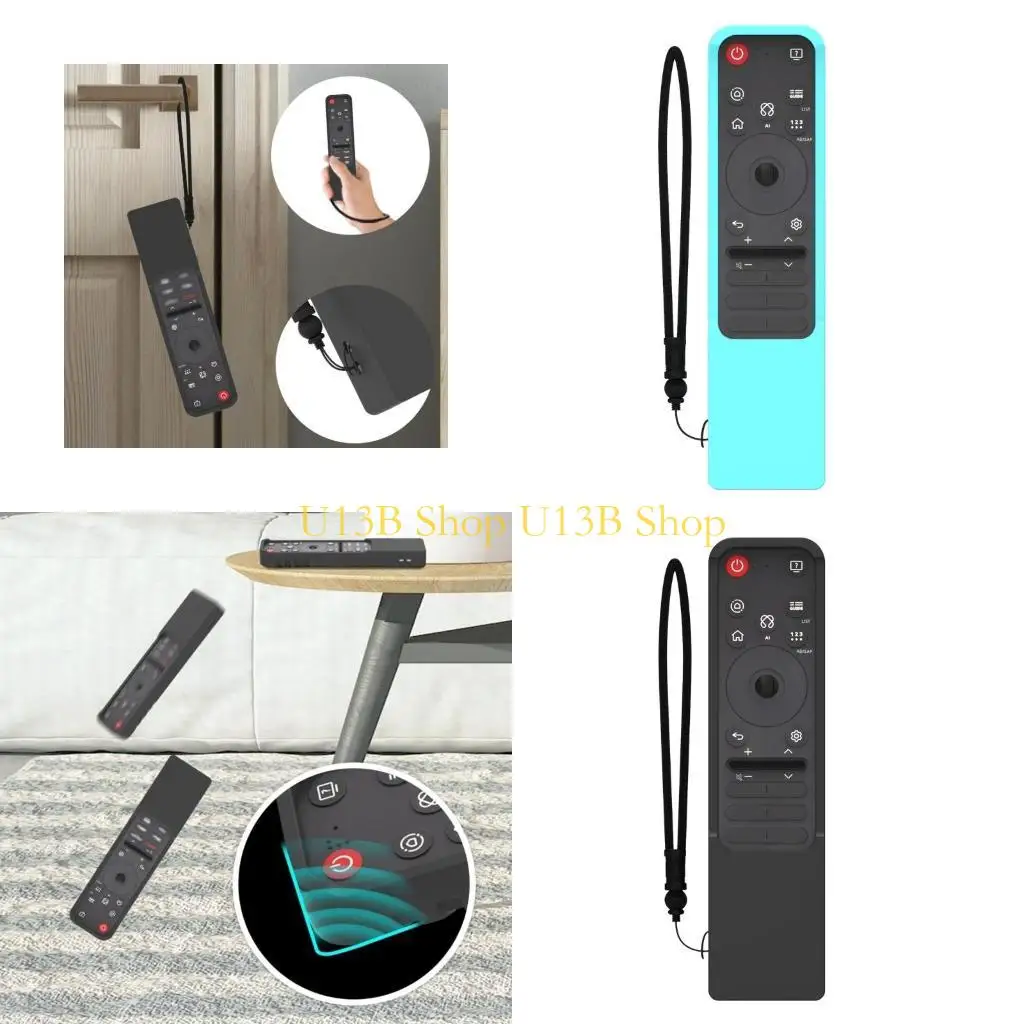 

U13B Silicone Cover For MR25GA Remote AntiDust Enhanceds Grip Textured Surfaces