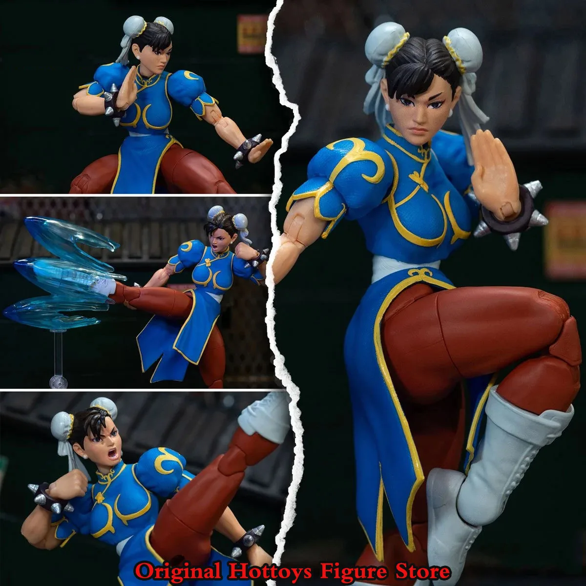 In Stock JADA 1/12 Scale Female Soldiers Street Fighter Chunli Full Set 6-inches Action Figure Model Fans Gifts Collection