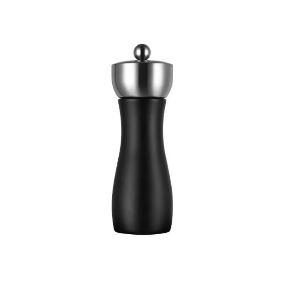

Manual Wooden Pepper Grinder Ceramic Grinding Core Adjustable Coarse Salt and Pepper Mill Handheld Smooth Surface