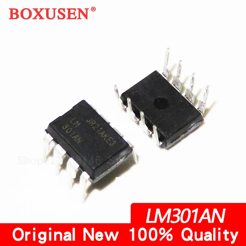 10PCS LM301AN DIP8 LM301 DIP LM301A DIP-8 LM301P 301AN LM301N 100% original new
