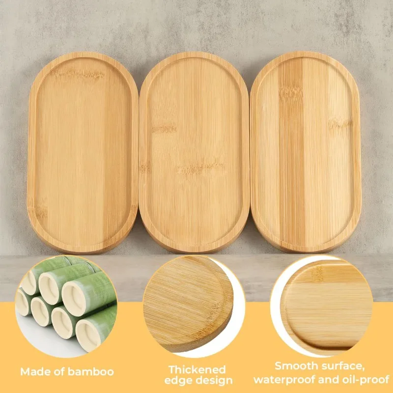1pcs Multi-Purpose Wooden Storage Tray, Bathroom Organization Tray, Coffee Cup Tray, Tea Cup Tray