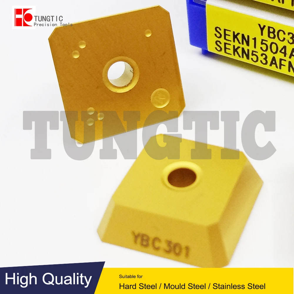 SEKN1504AFTN YBC301 YBC302 YBM251 YD201 YBM351 SEKN53AFN Indexable Milling Inserts Machining Matel Lathe CNC Cutting Tools