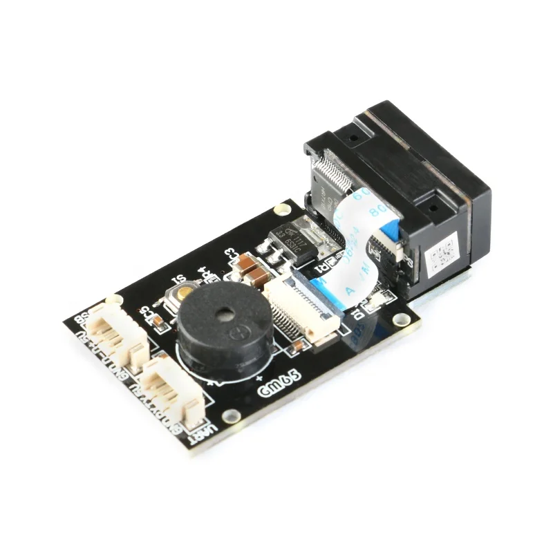 In Stock GM65 1D 2D Barcode Reading Board CMOS QR Code Scanner Reader Module USB URAT 617nm 6500K GM65