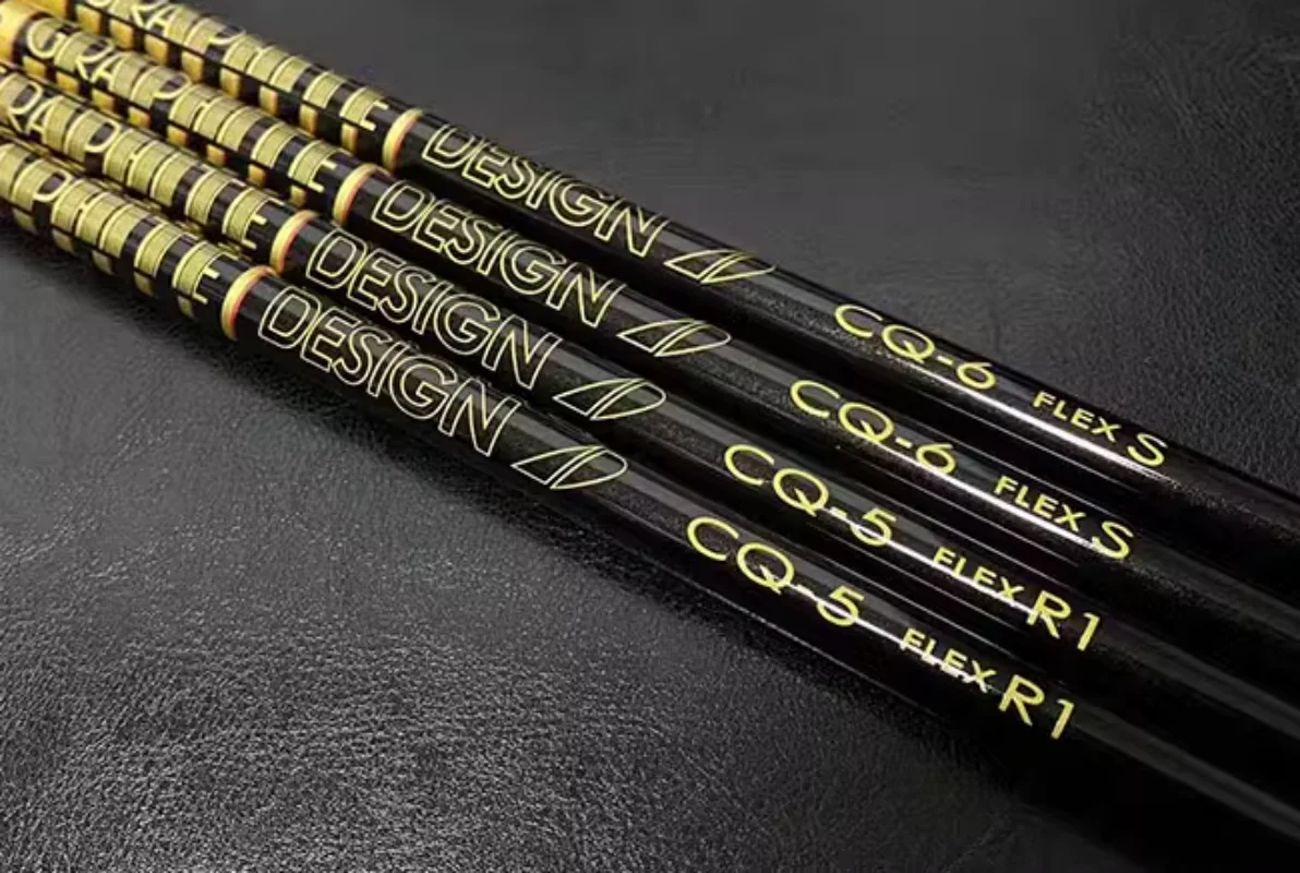 New golf shaft  A D  CQ 5/6/7 R1/SR/S/X golf driver Shaft or fairway wood graphite shaft Free Install with grips and sleeve