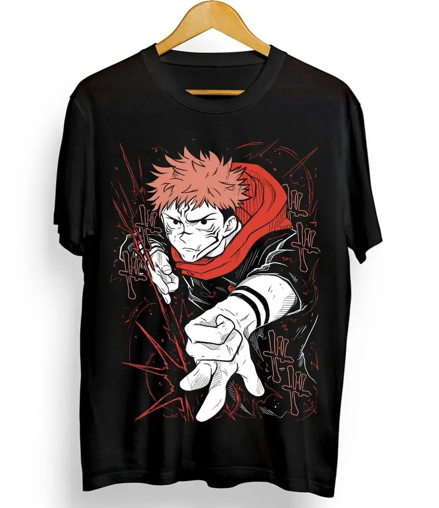 Gojo T-Shirt Megumi Itadori Yuji Jujutsu Kaisen Sukuna Anime Gift Shirt All Size