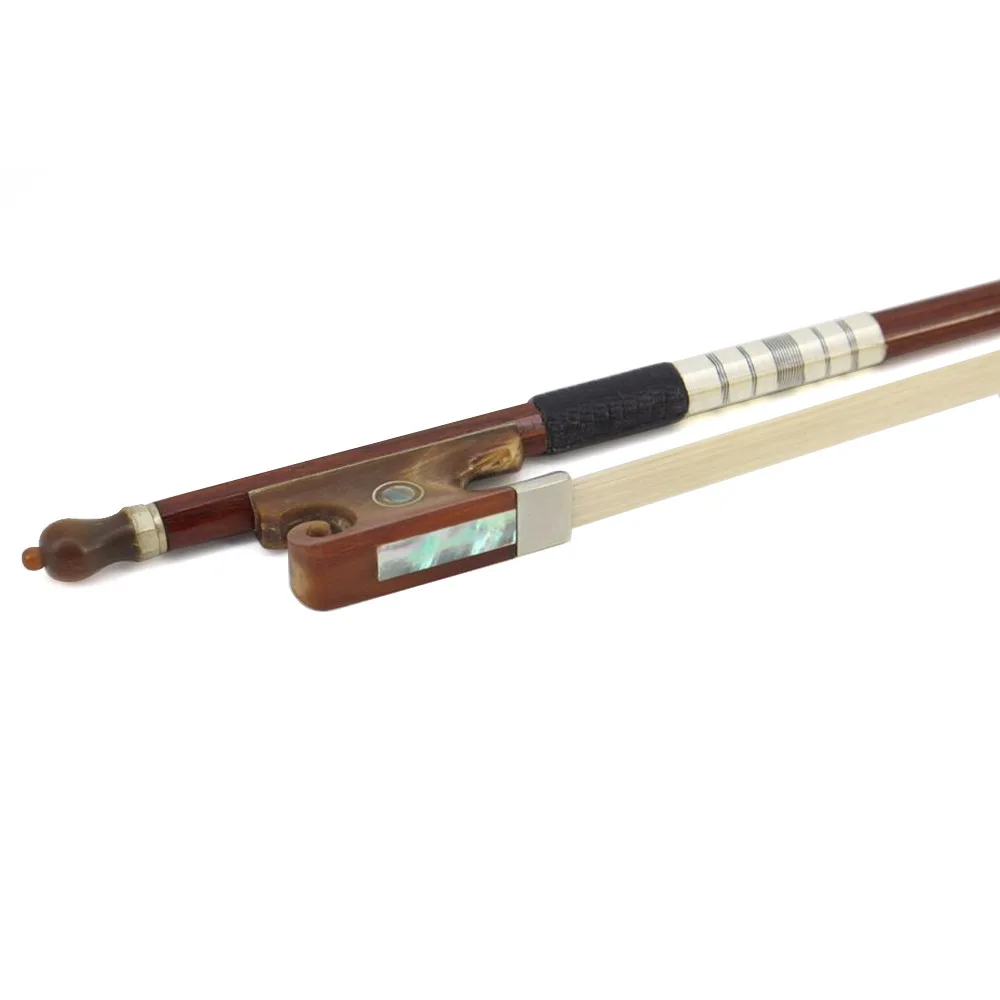

Hooqu High-grade Hand-crafted Professional Durable Horn Dogtail Violin Bow