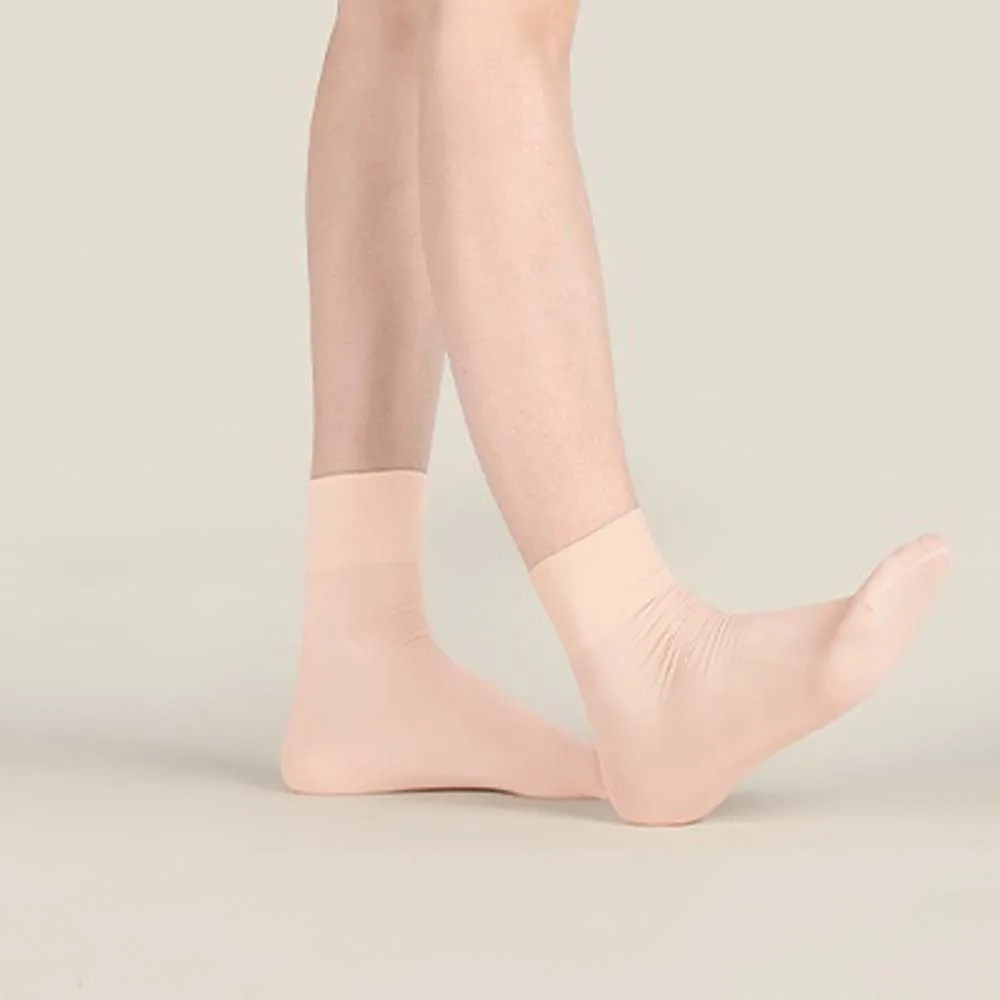 

Dance Wear Ballet Socks Absorb Sweat Skin Color Modern Dance Socks Invisibility Practise Training Ballet Stockings Pilates Yoga