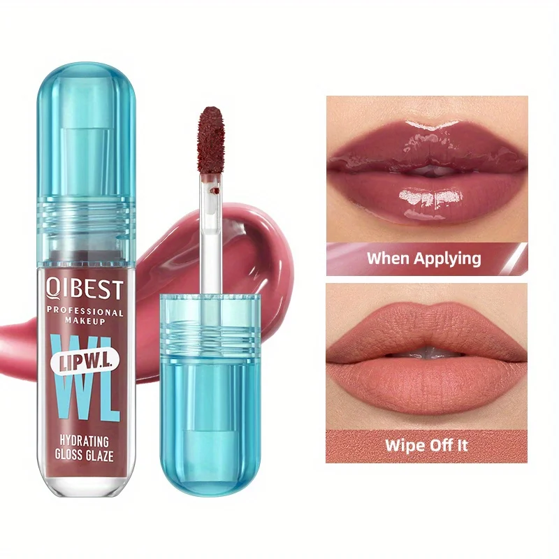 Moisturized Mirror Lip Glaze Long-lasting Color Rendering,not Easy To Fade Film-forming Water-light-sensitive Dudu Mirror