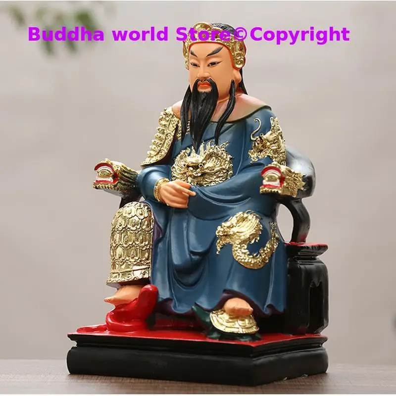 30CM Southeast Asia God ZHEN WU DADI XUAN TIAN SHANG DI figure HOME shop Efficacious protection Prosperity FENG SHUI statue