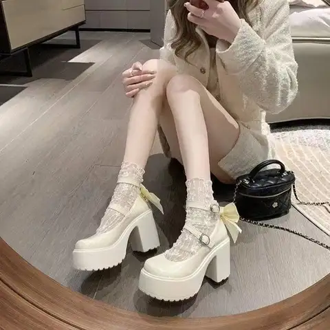 10 best sales सफेद मैरी जेन्स - №7