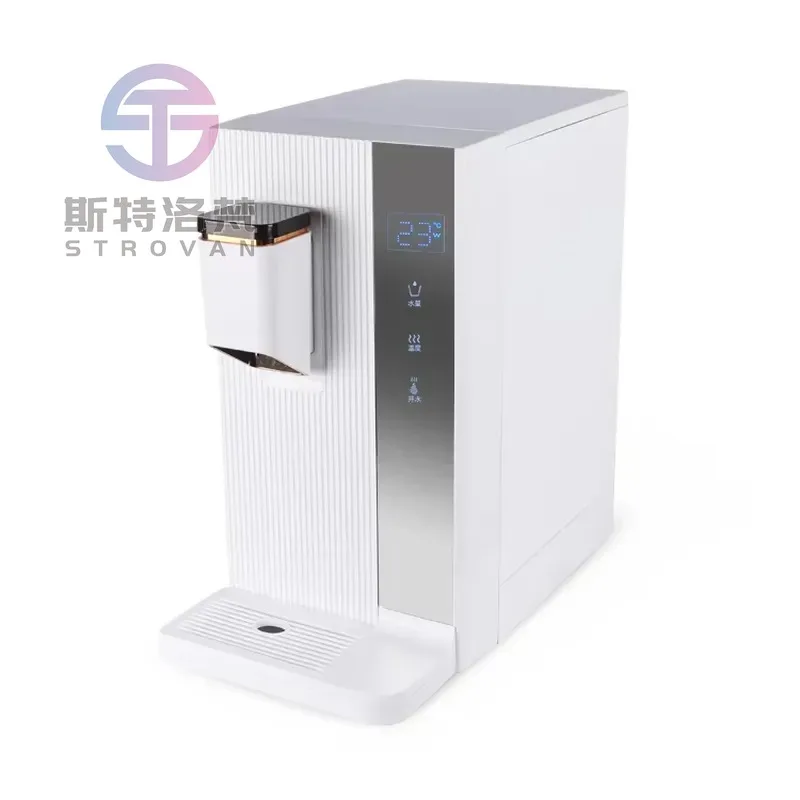 Home Office Countertop Hot and Cold Dispensador De Agua Portable Reverse Osmosis System Water Purifier Dispenser