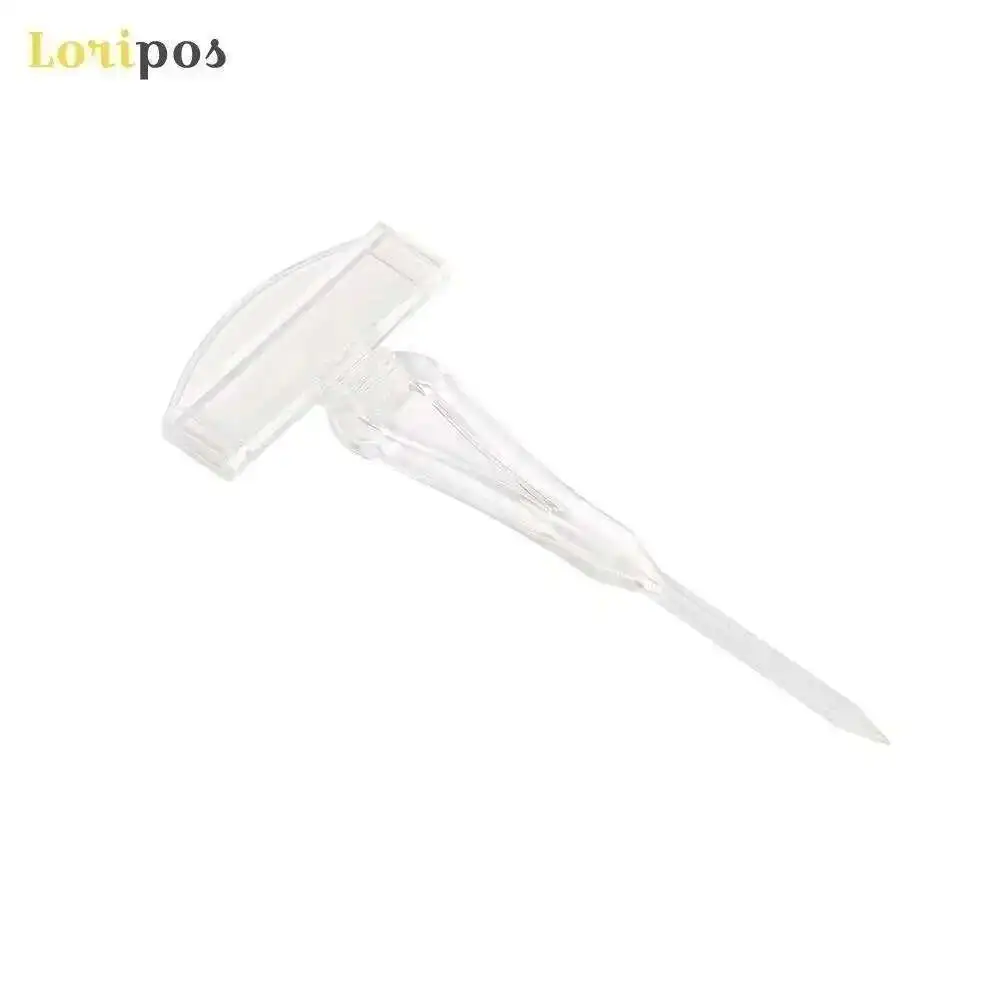 Acrylic Food Name Card Holder Plastic Straight Head Flower Pick Cake Tod Decorative Spike Price Tag Pin Spike - Image 3