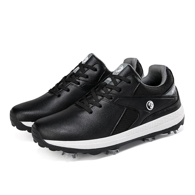 ·Nuove scarpe da golf da uomo Sneaker antiscivolo Calzature comode da passeggio per GoIfer Scarpe sportive da golf maschili leggere